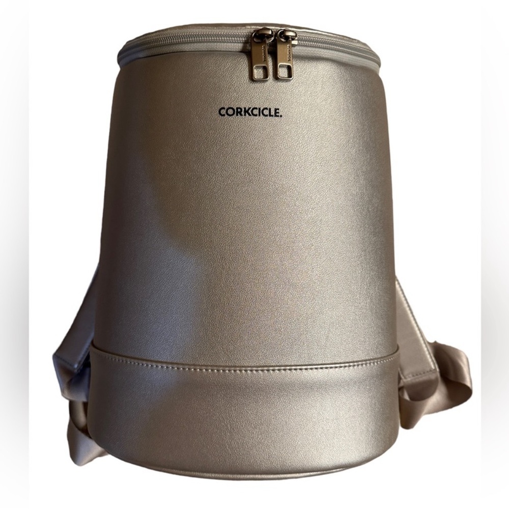 CORKCICLE Eola Bucket Cooler Backpack/Bag Silver - Used Once